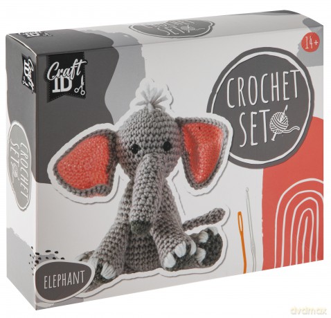 Craft ID - Crochet kit Elephant (CR1733)