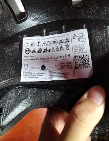Crazy Safety - All Black helmet - L (57-61cm) (CS240406)