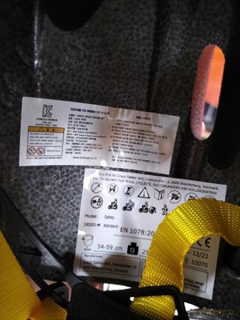 Crazy Safety - Black Dragon Children's Bike Helmet - (CS190103)