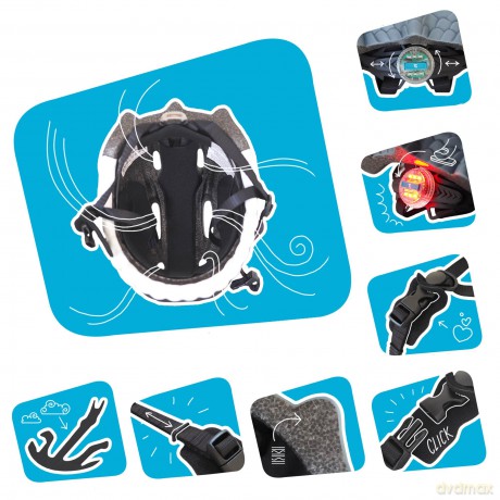 Crazy Safety - Dragon Bicycle Helmet - Black (CS190103)
