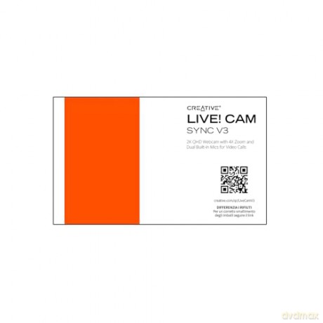 Creative - Live! Cam Sync 2K QHD v3 Webcam
