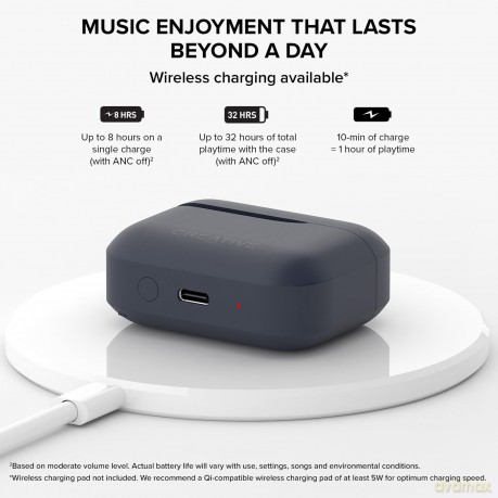 Creative - Zen Air Plus TWS In-Ear - Dark Blue