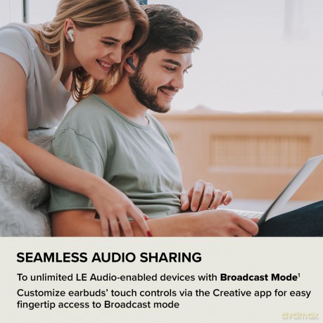 Creative - Zen Air Plus TWS In-Ear - Dark Blue