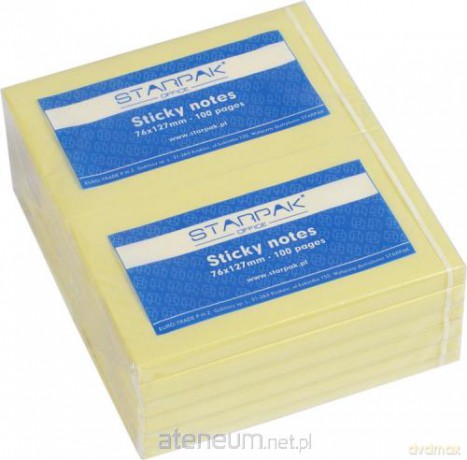 Notes samoprzylepny 125x75mm 12szt [SZKOŁA]