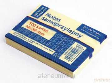 Notes samoprzylepny 75x50mm 12szt [SZKOŁA]