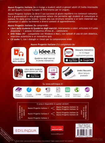 Nuovo Progetto Italiano 2a Podr + ćw [KSIĄŻKA]