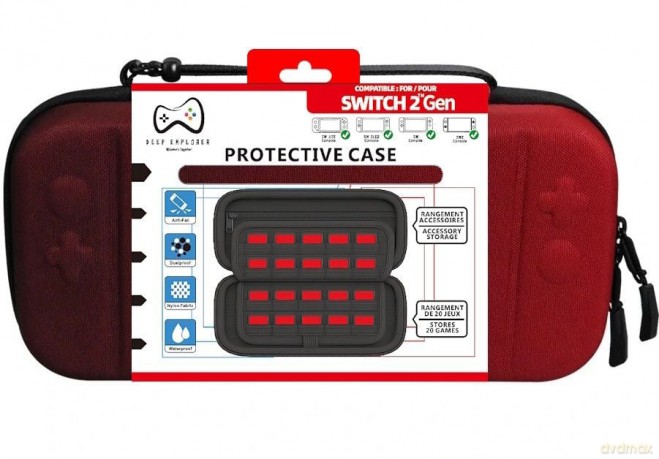 Deep Explorer - Protective Case Red