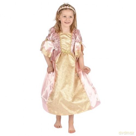 Den Goda Fen - Royal Princess Dress - Pink (122-128 cm) (F66601)