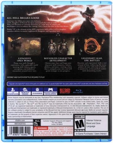 Diablo IV (Cross-Gen-Bundle) [GRA PS4]