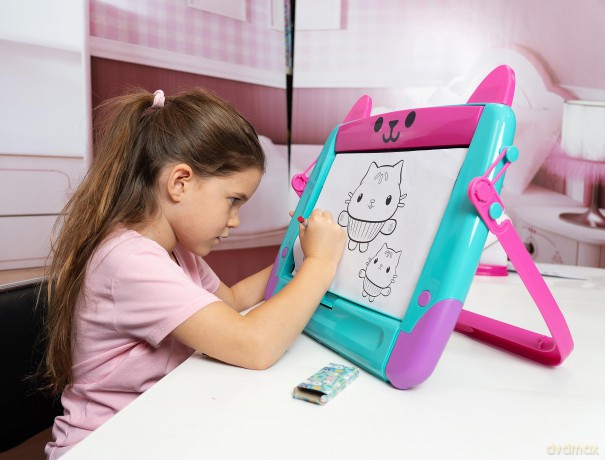 Diamantino - Gabby's Dollhouse 4-in-1 Chalkboard - (107110)