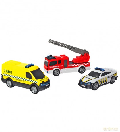 Dickie Toys - SOS Team Set - Danish (203712015018)