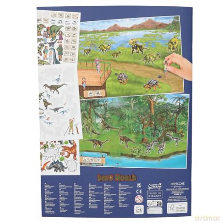 Dino World - Coloringbook Create Your DINO ZOO (413606)
