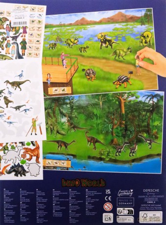 Dino World - Coloringbook Create Your DINO ZOO (413606)