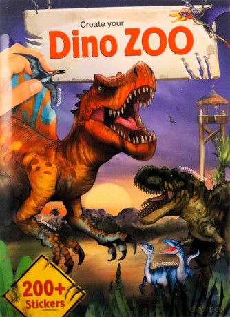 Dino World - Coloringbook Create Your DINO ZOO (413606)