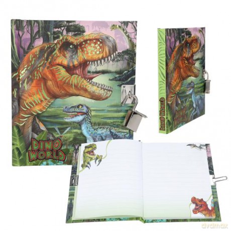 Dino World - Diary With Padlock (0413244)