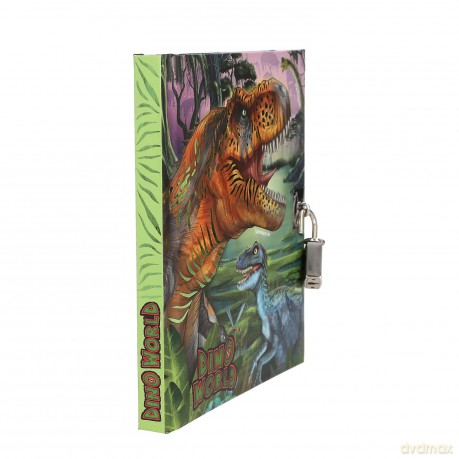 Dino World - Diary With Padlock (0413244)