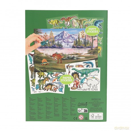 Dino World - With Puffy Stickers (0413207)