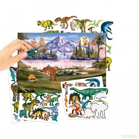 Dino World - With Puffy Stickers (0413207)