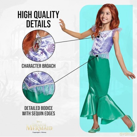 Disguise - Classic Costume - Ariel (104 cm) (140699M)