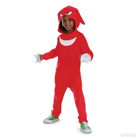 Disguise - Sonic Fancy Dress - Knuckles (116 cm)