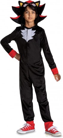 Kostium Sonic Movie Fancy Dress - Shadow (116 cm)