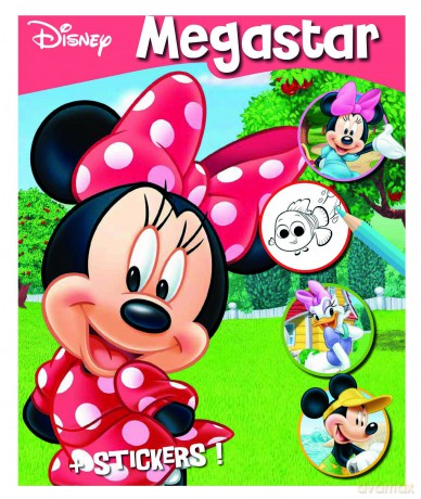 Disney - Megastar Colouringbook - Minnie Mouse