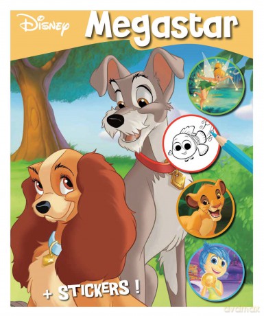 Disney - Megastar Colouringbook - Movie start