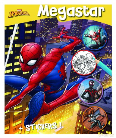 Disney - Megastar Colouringbook - Spiderman