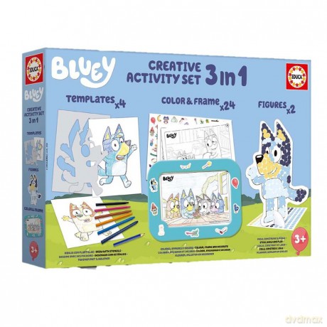 Educa - 3 In 1 Bluey Creative Activity Set (80-19887)