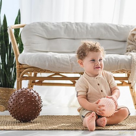 Edushape - Sensory Ball - 18 Cm - Brown (E705176br)