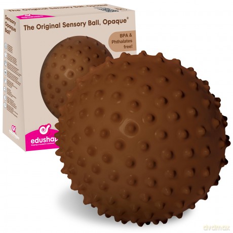 Edushape - Sensory Ball - 18 Cm - Brown (E705176br)