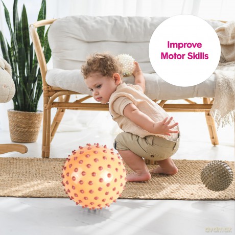 Edushape - Sensory Ball - 18 Cm - Cream colored (E705172cr)