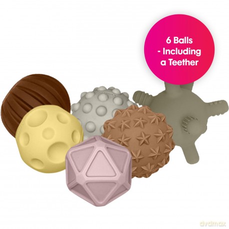 Edushape - Sensory balls - 6-pack (E705200bc)