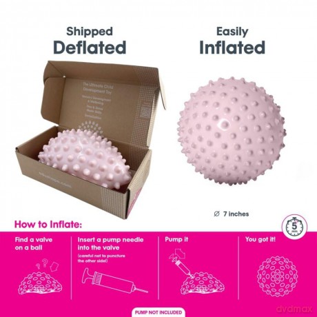 Edushape - Sensory balls - small - 10 cm - 4 pcs - without air (E705174DBC)