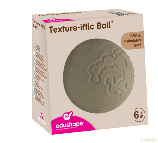 Edushape - Sensory bouncy ball - Beige/Olive with structure (E705353be)