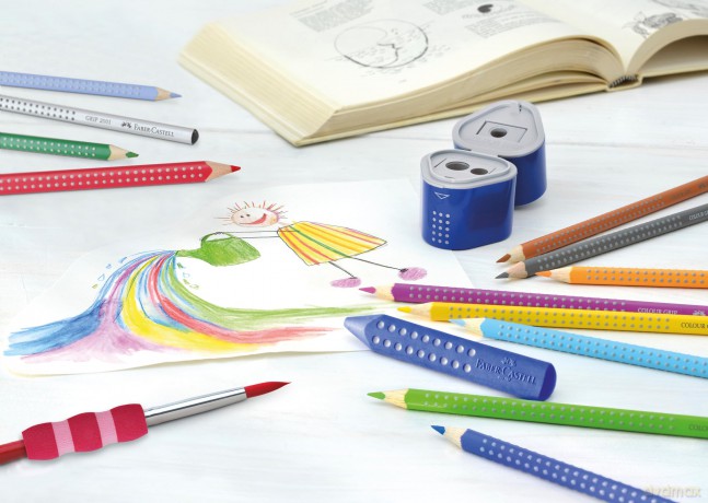 Faber-Castell - Colour Pencil Colour Grip Promotion 10 + 2 (201585)