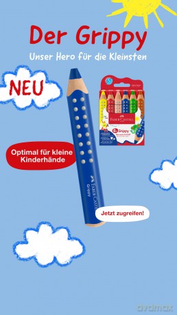 Faber-Castell - Colour Pencil Grippy Set of 10 pcs (110624)