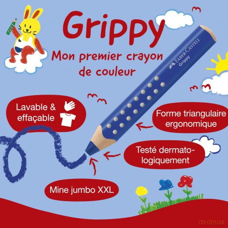 Faber-Castell - Colour Pencil Grippy Set of 10 pcs (110624)