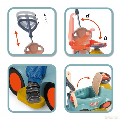 Feber - Casual 3 In 1 Push N' Go - (I-FED31000)