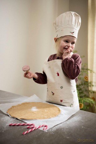 Filibabba - Embroidered apron and hat - Wonderful Winter -(FI-03307)