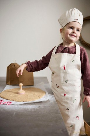 Filibabba - Embroidered apron and hat - Wonderful Winter -(FI-03307)