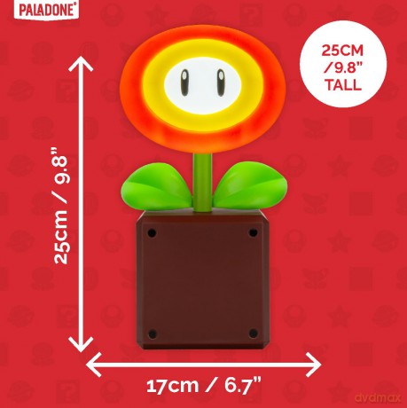 Fire Flower Lamp