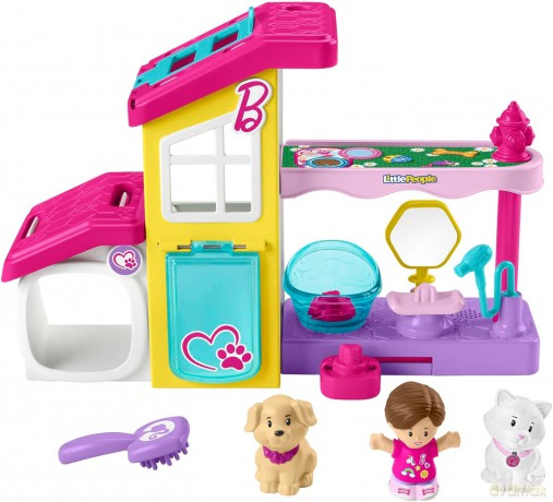 Fisher-Price - Little People Barbie Play And Care Pet Spa (HJW76)