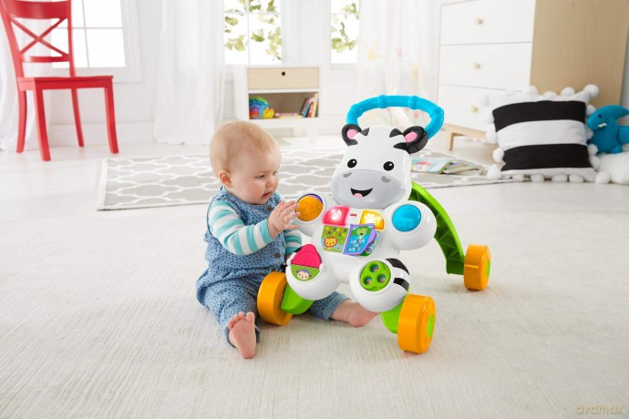 Fisher-Price Infant - Learn with Me Zebra Walker (DLD80)