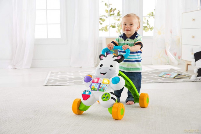 Fisher-Price Infant - Learn with Me Zebra Walker (DLD80)