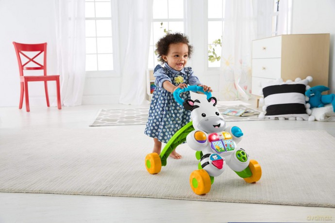 Fisher-Price Infant - Learn with Me Zebra Walker (DLD80)