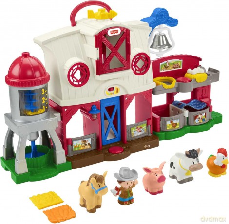 Fisher-Price Little People - Caring for Animal Farm (Danish) (GXR98)
