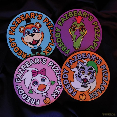 Five Nights at Freddy's zestaw podkładek