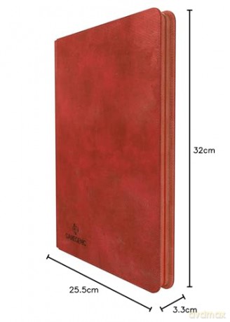 Gamegenic - Zip-Up Album 18-Pocket - Red