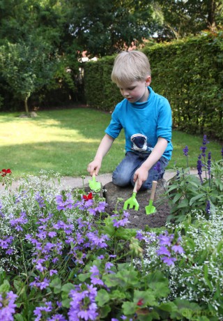 Gardenlife - Children garden tools set/3 green (KG106)